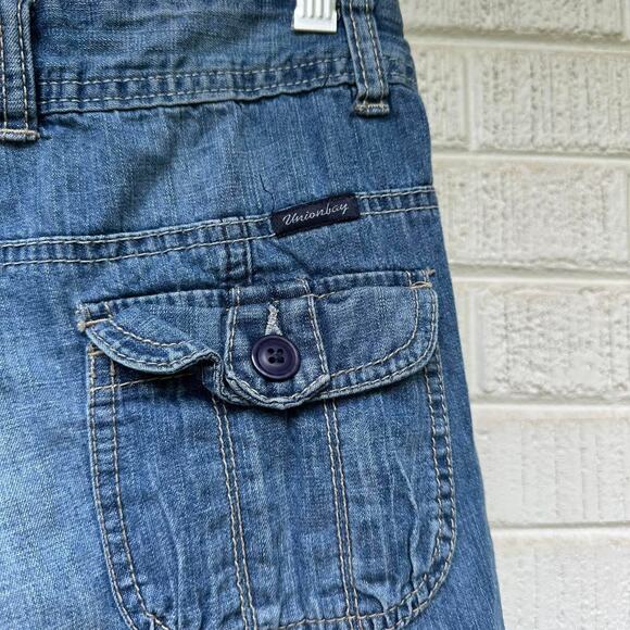 Vintage Y2K Union Bay Denim Cargo Shorts - Picture 5 of 5